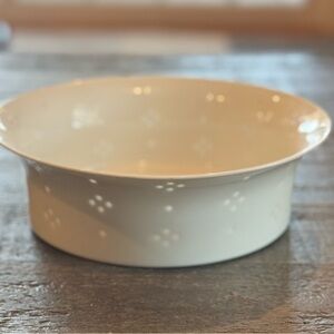 Hakusan Elegant White Bowl made in Japan
